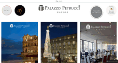 Desktop Screenshot of palazzopetrucci.it